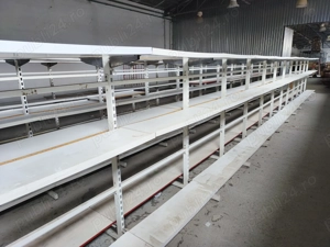 Rafturi magazin tip gondola, modulabile, stare buna, 150 x 85 x 100 cm