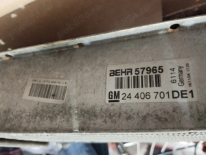 Radiator intercooler Opel Zafira A 2.0 DTI ( 1998-2005 ) - imagine 3