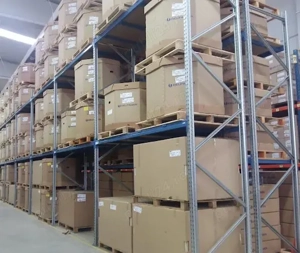 Rafturi industriale Tehnologistica, 3 EURO paleti pe nivel, inaltime 3.5m, 1500kg nivel