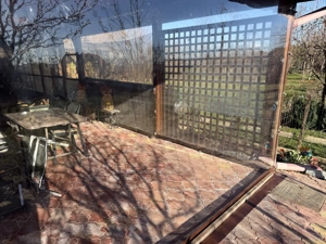 Folie terasa , folie transparentă 