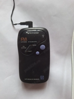 Mini radio de buzunar Geo Schneider