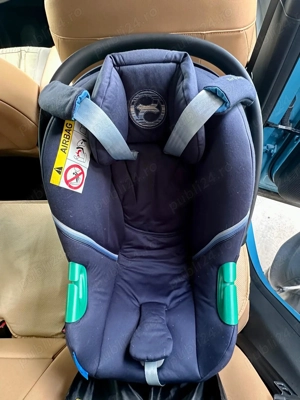 Scoica auto Cybex Aton S2 + baza isofix + Adaptori Cybex balios - imagine 2