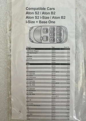 Scoica auto Cybex Aton S2 + baza isofix + Adaptori Cybex balios - imagine 5