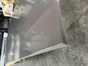 Tabla perforata de otel 