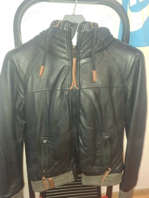 Geaca piele ecologică, Naketano, marimea M