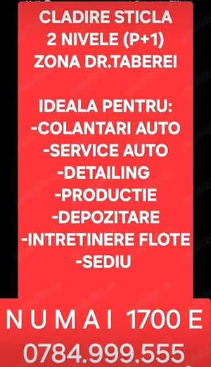 OCAZIE! Spatiu comercial P+1 220MP+300 mp curte betonata - imagine 3