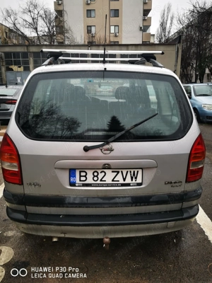 Opel Zafira euro 4, 2001, benzina 1.8 + Gpl 