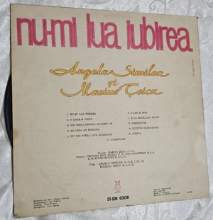 Disc vinil Angela Similea   Nu-mi lua iubirea   Electrecord - imagine 2