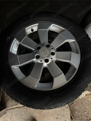 Vand Jante cu cauciucuri mercedes Ml 255/55R18 - imagine 2
