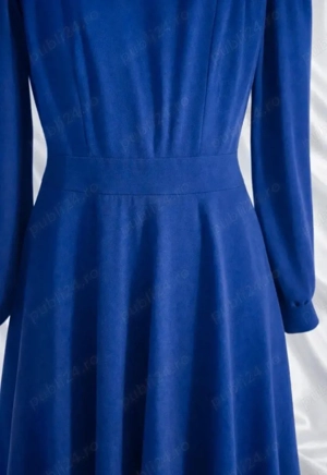 rochie albastră  - imagine 4