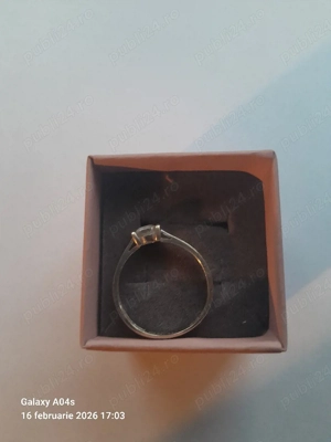 Inel din argint 925 de calitate superioară   - imagine 2