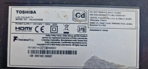 Toshiba Led Tv 55UA3D63DB defect