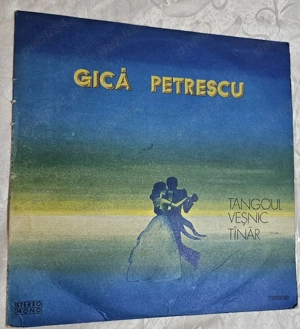 Disc vinil Gică Petrescu   Tangoul veșnic tânăr   Electrecord