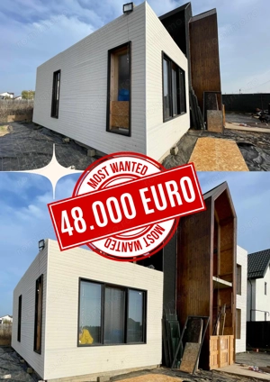 Casă nouă cu curte 80 mp + parcare | 48.000 Euro  | Săbăreni   Ilfov | Fără comision