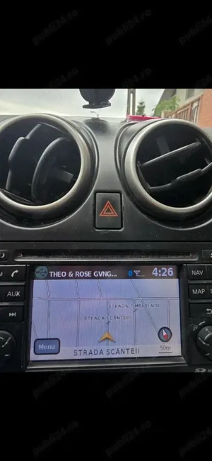 Navigatie originala, provine de pe nissan qashqai+2 , J10 - imagine 3