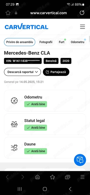 Mercedes CLA200 an 2020 garanție Mercedes full - imagine 9