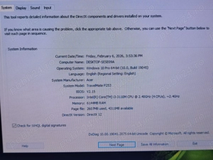 Laptop Acer TravelMate P253, i3 - 4 core, 6Gb RAM, 256 Gb SSD - imagine 2