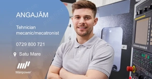 Manpower recruteaza tehnician mecanic si tehnician mecatronist - SATU MARE