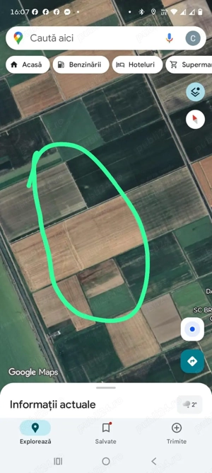 Vand teren extravilan arabil irigabil zona Brates Badalan  - imagine 3