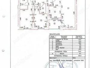 3camere Tineretului(Delta City) 5 10, 2 bai, 80mp.MOBILAT si UTILAT COMPLET(NOU) si parcare subteran - imagine 4