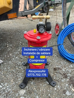 Instalații de sablare + Compresoare   închiriere și vânzare directă ! - imagine 5