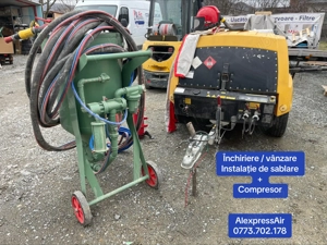 Instalații de sablare + Compresoare   închiriere și vânzare directă ! - imagine 2