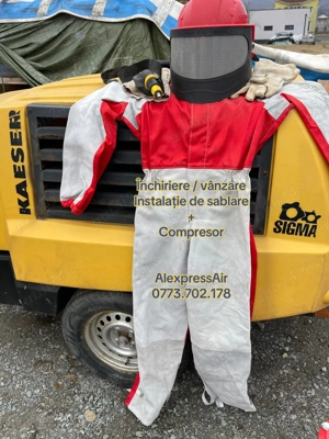 Instalații de sablare + Compresoare   închiriere și vânzare directă ! - imagine 3