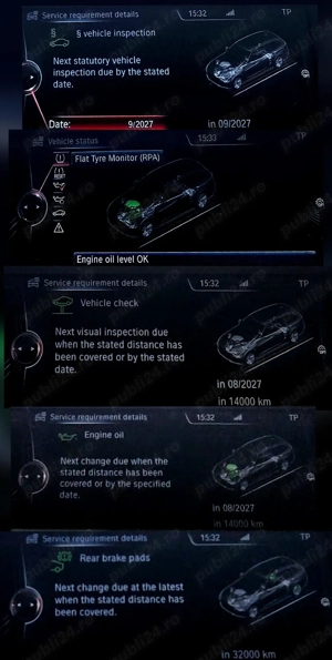 BMW 320d SPORT Line F31 2013 - automat - 184 cp - alb  - Full piele - Bi-Xenon - imagine 10