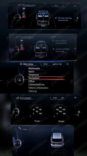 BMW 320d SPORT Line F31 2013 - automat - 184 cp - alb  - Full piele - Bi-Xenon - imagine 6