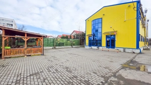Spațiu industrial–afacere catering la cheie, teren&hală 750 mp S+P+1E