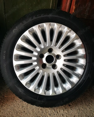 Set 4 jante aliaj R16 Ford Focus + anvelope 205/55 R16- 1500 lei - imagine 2
