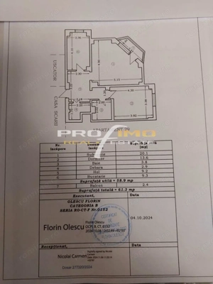 Bld.Ferdinand, apartament 2 camere decomandate, su.62 mp.necesita renovare