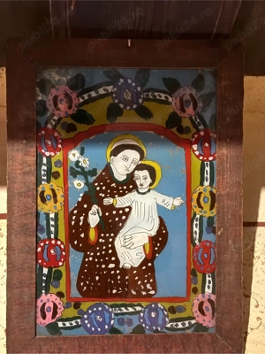 Colectie icoane vechi pe sticla - imagine 5