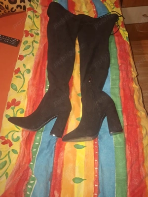 Cizme catifea cu pînza mărimea 38.