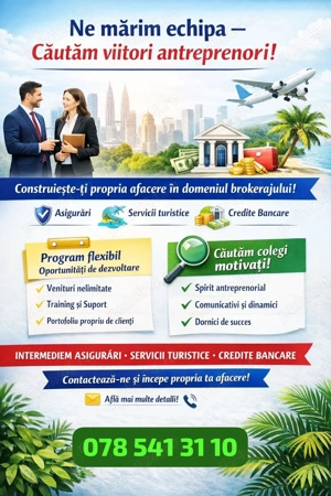 Broker  Asigurari Vacanțe Credite                                           