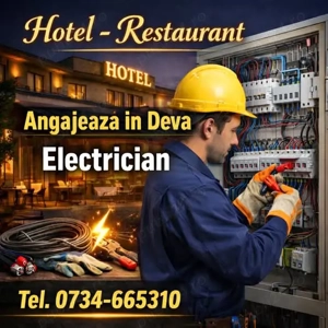 bucatar, ajutor de bucatar, ospatar, camerista, receptioner, electrician, personal intretinere - imagine 4