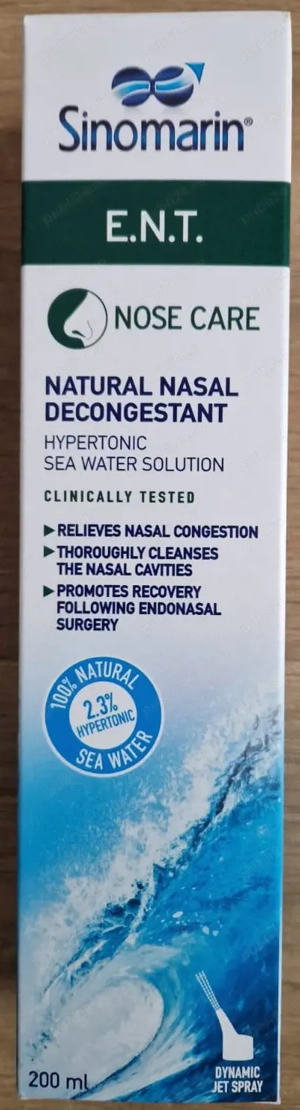 Sinomarin ENT - Apa de mare hipertonică 200ml