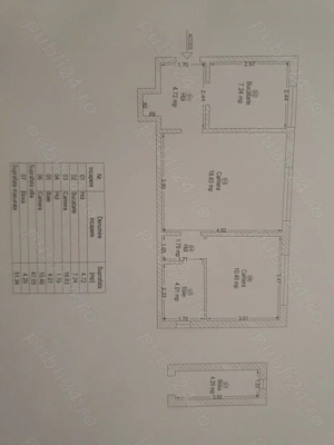 Am de vanzare apartament 2 camere in centru, 47 mp, boxa, Balcescu, Moisil, proprietar