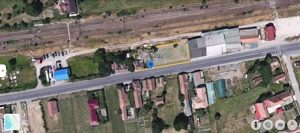 Proprietate, teren intravilan cu cladire, front E60 de 55 m, Albești-Sighișoara, Mures