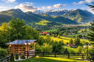 Distincta resedinta  pensiune,A Class,1.100 mp teren,prestigiu vizual,Bran,Brasov - imagine 3