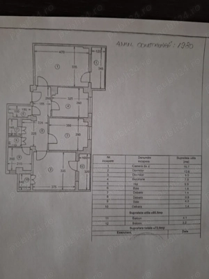 Vand apartament 3 camere 