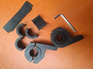 Suport universal bară LED QIMEI-SHOP – 19–32 mm, set 2 bucăți, pentru auto / moto / off-road - imagine 2