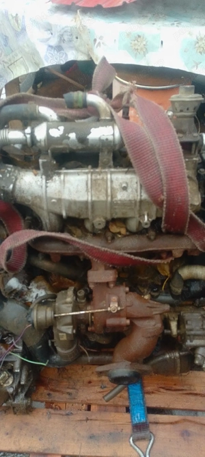van motor Peugeot boxer 2,2 conplet ponpa nalte injectoare turbo ponpa servo  alternator anbreiaj - imagine 2