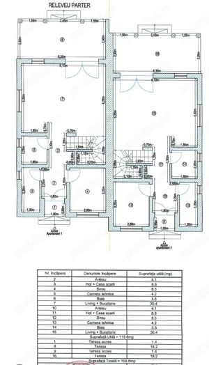 Duplex, Beregsau Mare, P+E, 5 camere, 116mp util,teren 400mp - imagine 13
