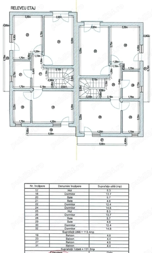 Duplex, Beregsau Mare, P+E, 5 camere, 116mp util,teren 400mp - imagine 14