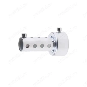 2 Supresor sunet (DB Killer) tobă - negru, 14 cm/ 1 inox/argintiu  - imagine 2