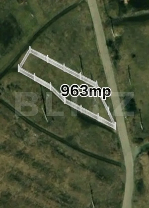 Exclusivitate! Teren intravilan 963mp, 2 fronturi, View Panoramic, Dâmbul Rotund