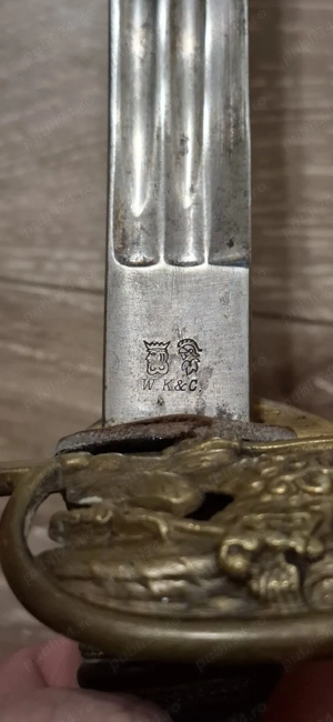 Sabie Germania Ofițer Superior Cavalerie WW1 