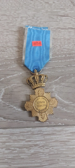 Crucea  Serviciu Credincios clasa I  , model 1906 . - imagine 4