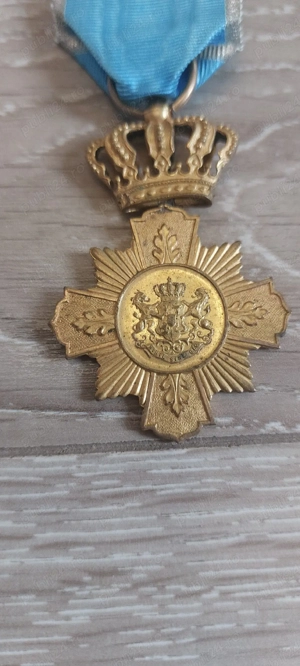 Crucea  Serviciu Credincios clasa I  , model 1906 . - imagine 3